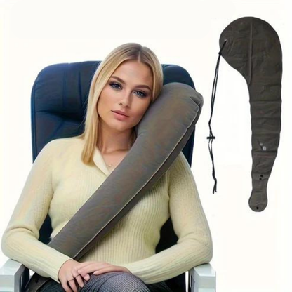 "Foldable Travel Pillow – Lightweight, Portable Accessory for Easy Sleeping in Cars & Airplanes"