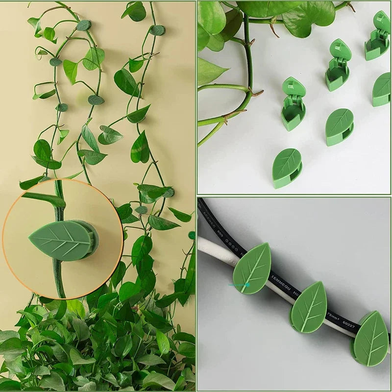 Leaf shape stem holder 