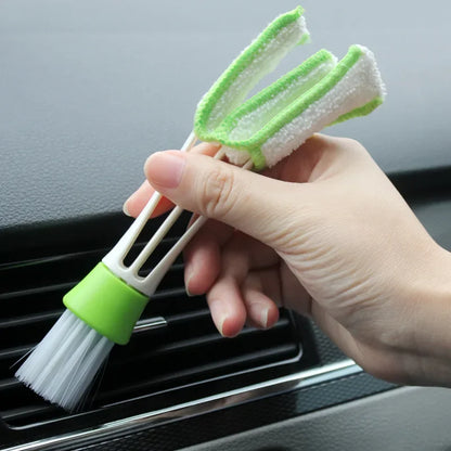 3PCS Double Head Car Vent & Grille Cleaning Brushes