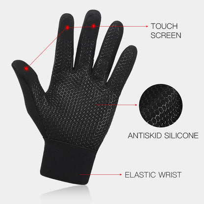 "Touchscreen Winter Outdoor Unisex Gloves - Waterproof and Nonslip Grip for cycling and skiing"