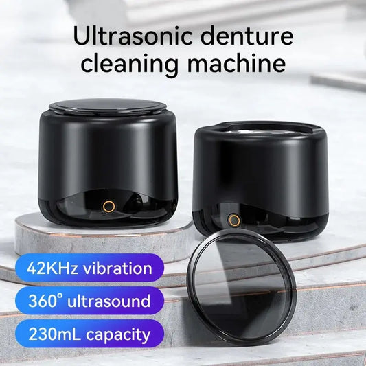 Professional Ultrasonic Cleaner for Dentures, Jewelry, Watches – 42-45KHz, All-Purpose Household Cleaning Machine