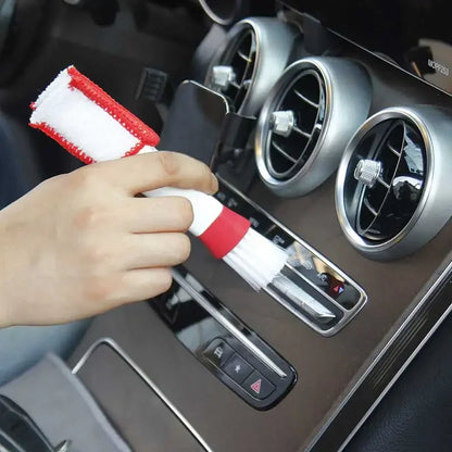 3PCS Double Head Car Vent & Grille Cleaning Brushes