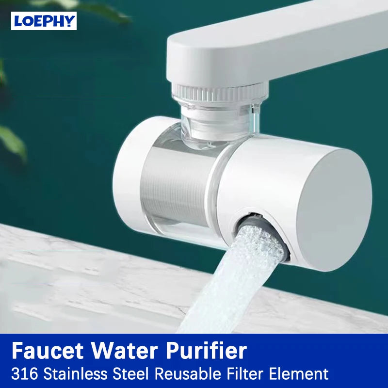 Faucet water purifier