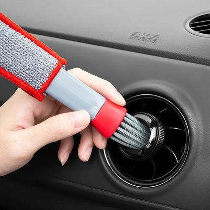 3PCS Double Head Car Vent & Grille Cleaning Brushes