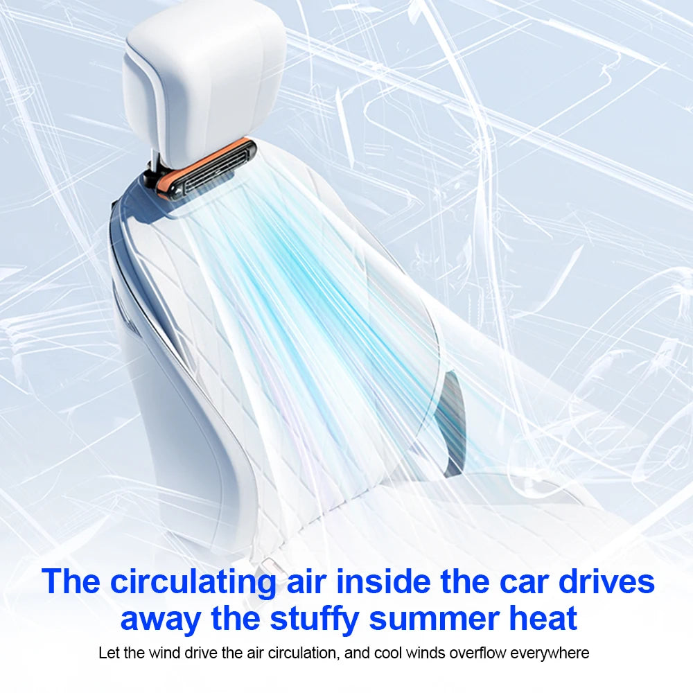 circulating air inside car fan 