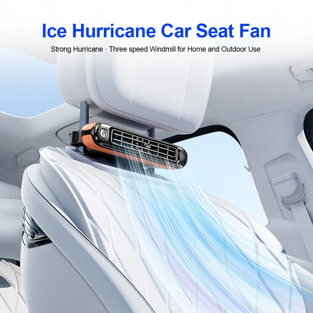 hurricane car seat fan 