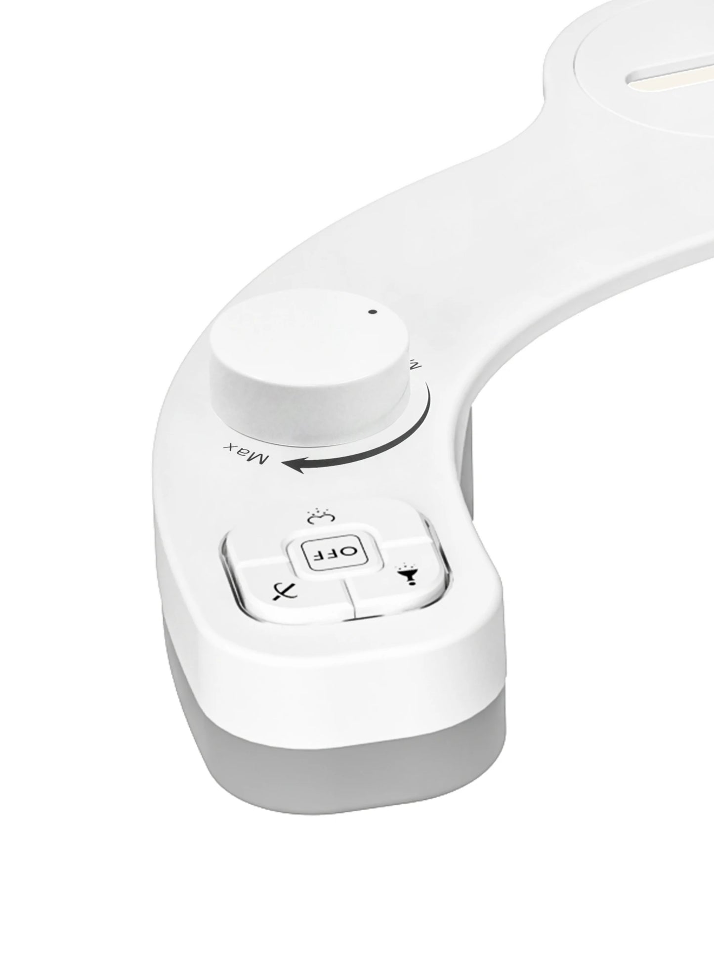 "Samodra Self-Cleaning Bidet Attachment - Dual Nozzle for Front & Rear Wash | Non-Electric Water Toilet Seat Attachment"