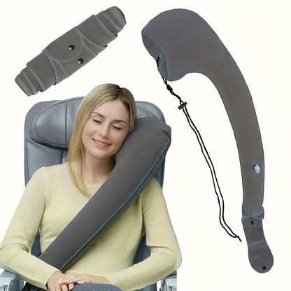 "Foldable Travel Pillow – Lightweight, Portable Accessory for Easy Sleeping in Cars & Airplanes"